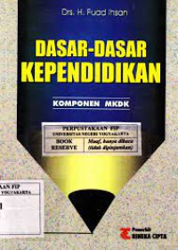 Image of Dasar-Dasar Kependidikan